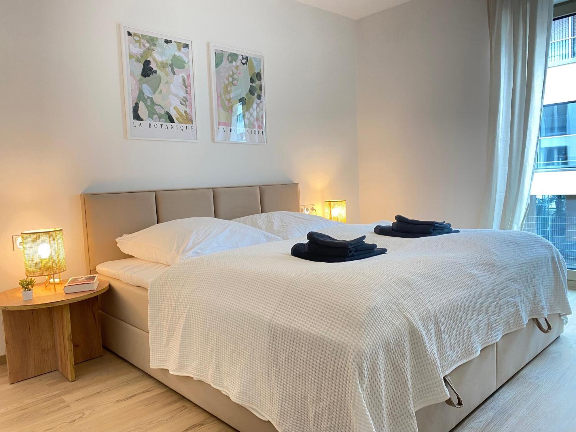 Lightplace • Design • Boxspring • Balkon • 2 Smart Tv •Innenstadt Braunschweig Exterior foto